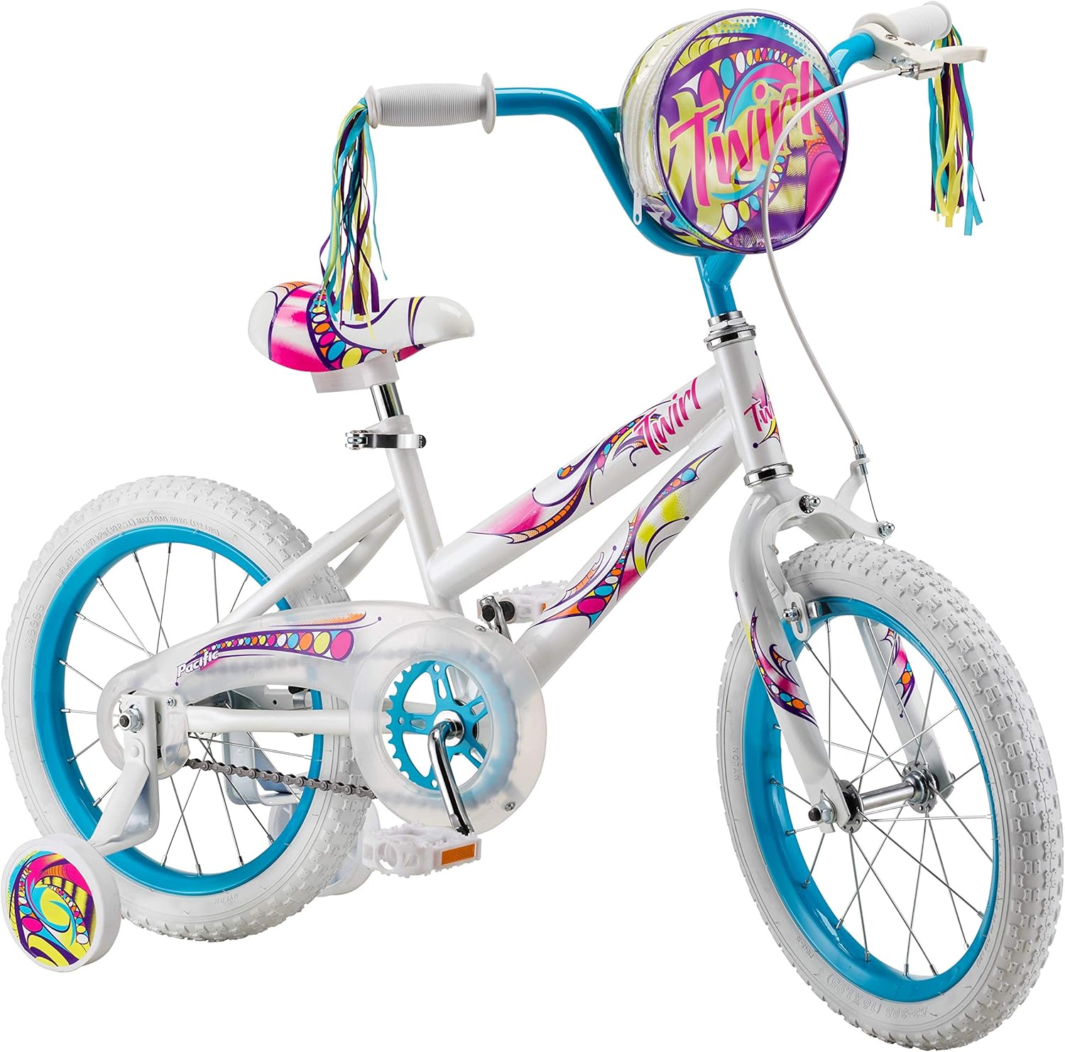 Pacific G Pac Twirl Bike — 16" White — Pacific bicycle